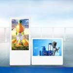 55inch Indoor Digital Signage Displays with Metal Case Tempered Glass and Mobile