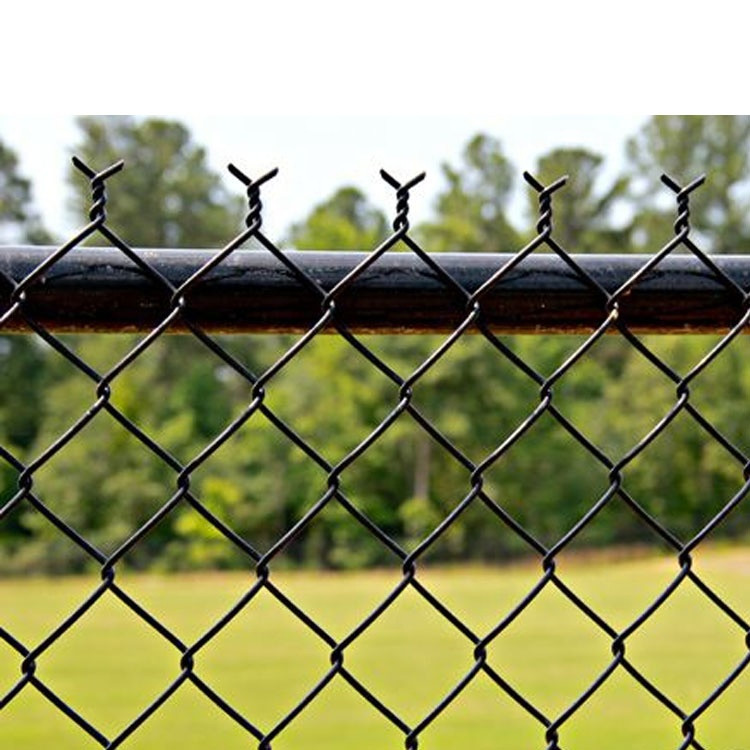 Pvc Coated Hot Dipped Galvanized Chain Link Fence Rolls 50m