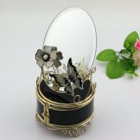 Buy cheap Shinny Gifts Black Glass Collective Box for Jewelries for Wedding product