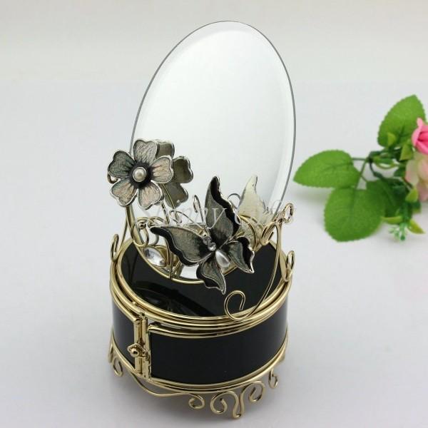 Buy cheap Shinny Gifts Black Glass Collective Box for Jewelries for Wedding from wholesalers