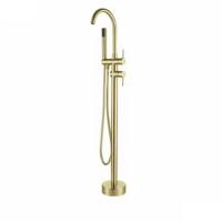 Buy cheap Commercial Deck Mount Tub Faucet Brass Brushed Gold Bronze Custom product