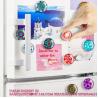 Buy cheap Glass 3D Cute Fridge Magnets, Small Magnets For Fridge, Office, Home, Kitchen, Cabinet, Whiteboard, Photo, Message from wholesalers