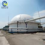 PVC Coated Fabric Dual Membrane Biogas Storage Balloon For Renewable Energy
