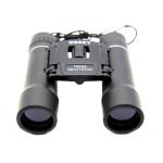 Small Roof Prism Compact Folding Binoculars Telescope For Kids Black Color