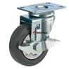 Buy cheap Elastic TPR side brake castor from wholesalers