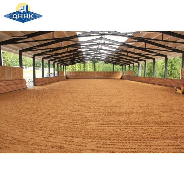 Buy cheap Customized Large Span Space Durable Steel Structure Horse Riding Venue from wholesalers