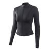 Buy cheap Oem Factory Manufacturer Custom Logo Running Jacket Women's Tight Long Sleeve Yoga Top from wholesalers