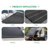 Buy cheap Home Use Industry And Commerce Use Double Glass Solar Panel Tiles Flexible 25w All Black from wholesalers