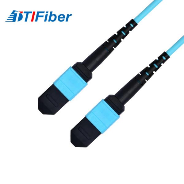 Buy cheap OM3 Aqua 50/125μm Fiber optic patch cord SM MM SX DX fiber optical cable from wholesalers
