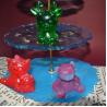 Buy cheap 3 Layers Silicone Resin Coaster Molds Cake Decoration Round Coaster Mould from wholesalers