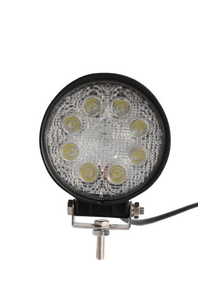 Buy cheap 5.1 Inch Round Black LED Vehicle Work Light Flood / Spot Beam 24w Epistar Type from wholesalers