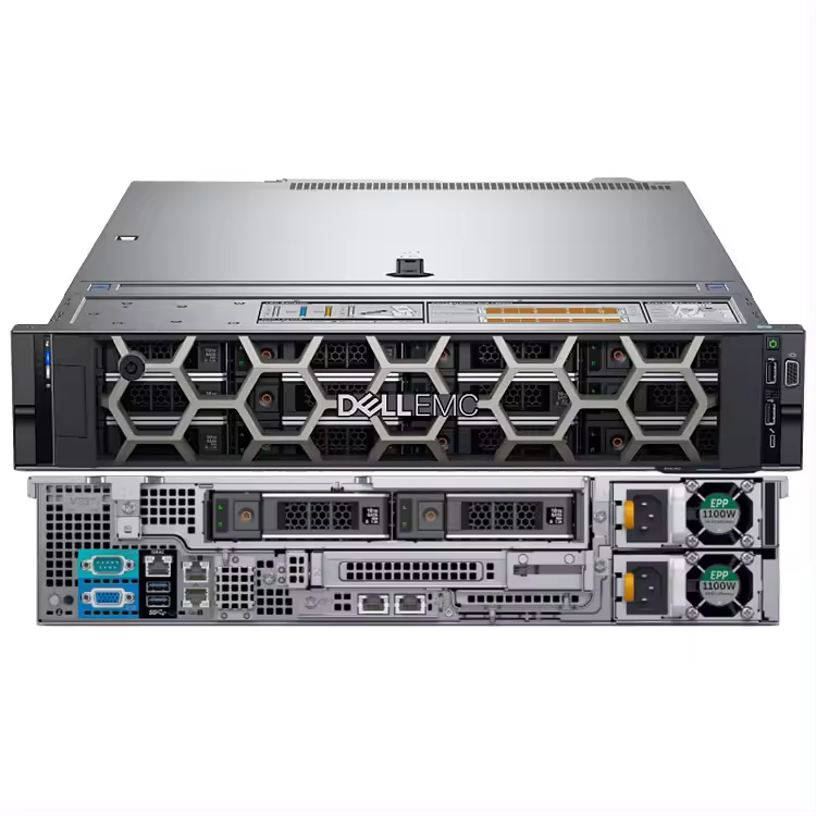 Stock R540 8GB DDR4 DIMM RAM 2 CPU Socket 2U Rack Server with H730P-2G RAID Card