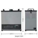 FES80 Low Noise Laser Smoke Purifier 80W Engraving And Cutting Dust Collector