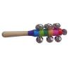 Buy cheap New colorful sleigh bell / Wooden jingle bell stick / Educational Toy / Carl Orff instruments from wholesalers