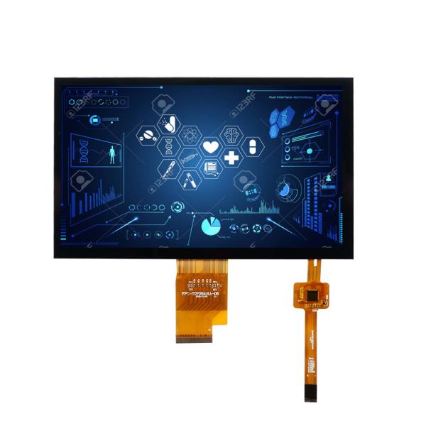 Buy cheap 7 Inch TFT Touch Screen ,1024x600 40 PINS LVDS Interface 420 CD/M2 from wholesalers