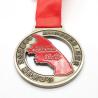 Buy cheap Wholesale Custom Medal Logo Medallion Soft Enamel Gold Silver Marathon Running Custom Metal Sport Medal from wholesalers