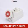 Buy cheap Dampproof 3h IP67 32A 4 Pin Plug Socket For Refrigerated Container from wholesalers