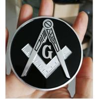 Buy cheap Trade Assurance Custom Masonic Metal Car Emblem Badge with 3M adhesive product