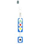 Medical Non - Invasive ECG Electrodes Free Degrease Contact Pin New Design