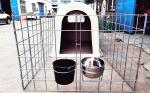 Farm Use Dairy Calf Hutch Plastic Calf House Customization 8mm Thickness