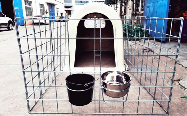 Buy cheap Farm Use Dairy Calf Hutch Plastic Calf House Customization 8mm Thickness from wholesalers