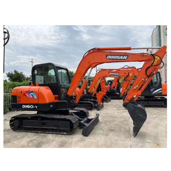 Buy cheap Small Doosan Excavator DH60 Mini Crawler Digger Korea Brand 6ton from wholesalers