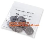 tamper proof sealing bags;security police bag;security bank coin bag, Custom