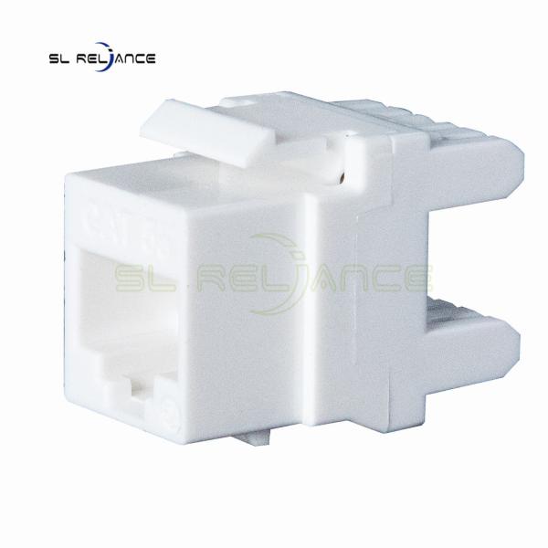 Buy cheap White 22~26 AWG Cat5e Keystone Coupler 8P8C Network Keystone Jack from wholesalers