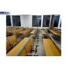 Buy cheap Modern University Lecture Hall Seat Aluminum Alloy School Fixed Chair And Desk from wholesalers