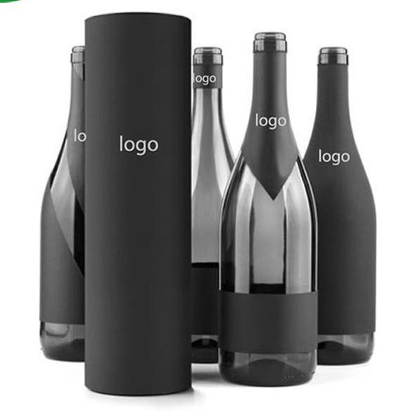 Buy cheap CMYK Cardboard Wine Tube Lining Aluminum Foil Velvet Pillow Inserted from wholesalers