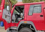 HOWO Chassis 15 Ton Water Tanker Fire Truck Gross Weight 33000kg Max Power 294Kw
