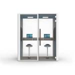 Modular Office Pod Meeting White Small Indoor Multiple Person
