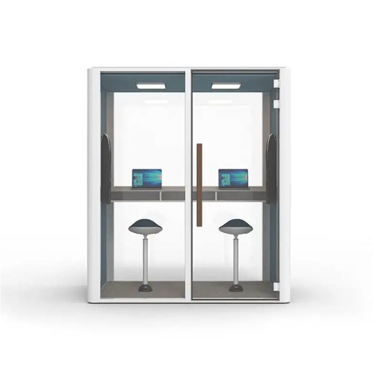 Modular Office Pod Meeting White Small Indoor Multiple Person