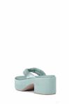 Lotus Pink Womens Wedge Heeled Shoes