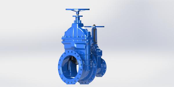 Buy cheap Non Rising Stem Water Gate Valve Epoxy Coated With Top Cap Or Handwheel from wholesalers