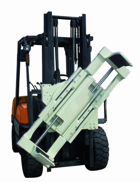 Forklift Lifting Hook Attachments , Forklift Boom Attachment 55 Gallon Oil Drum