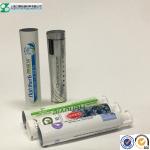 Toothpaste Container Cosmetic Tube , Glossy Squeeze Aluminum Plastic Laminated