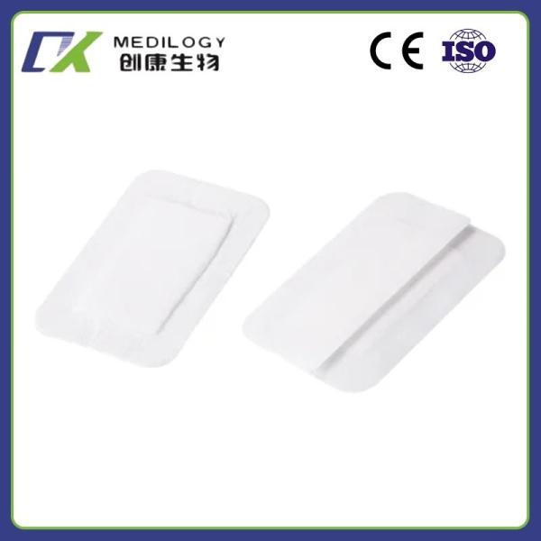 Buy cheap Aseptic PU Film Dressing Sterile Wound Adhesive Dressing With Non Woven Pad from wholesalers