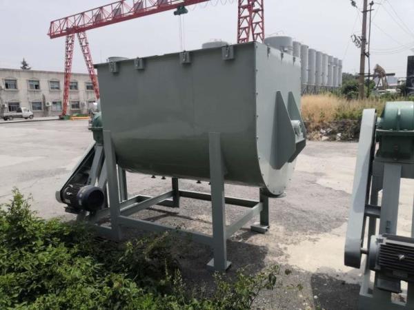 Buy cheap Industrial Dry Powder MixerPlastic Horizontal Ribbon Mixer 200 - 415v Voltage from wholesalers