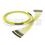 G657A1 Bend Insensitive MPO Fiber Optic Cable 96 Core 8 Unit 12 Fibers Single