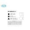 Buy cheap 23 Mm Height Aluminum Alloy Handles B0023 Cheap Furniture Handles Knobs from wholesalers