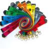 Buy cheap Dye Sumblimation Flat Polyester Retractable Lanyard Card Holder Full Colors from wholesalers