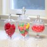 Buy cheap Multipurpose Set Of 3 Clear Glass Jars For Kitchen from wholesalers