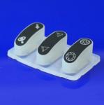 Transparent OEM Flexible Conductive Rubber Keypad