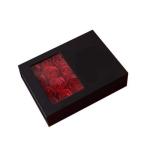Pantone Printing Flower Packaging Box With Ribbon Closure