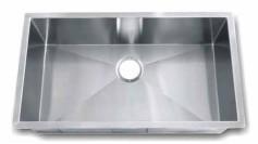 Buy cheap Anti Rust Undermount Stainless Steel Kitchen Sink 15 Mm Radius Curved Corners from wholesalers