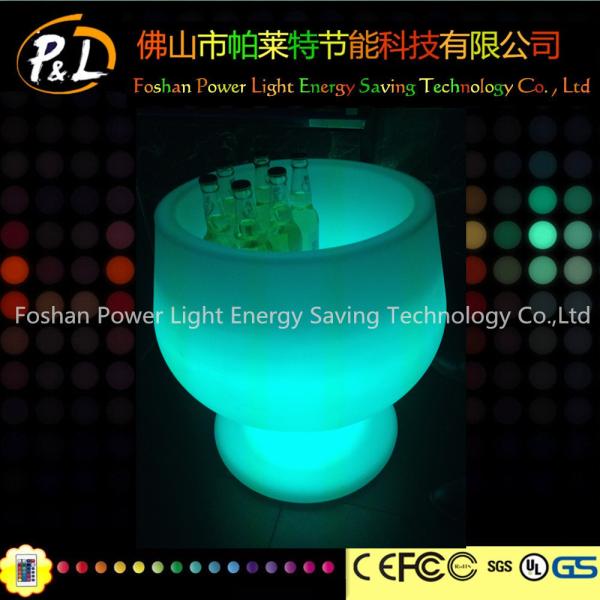 Buy cheap RGB Color Changing LED Ice Bucket /LED Light Ice Cooler from wholesalers