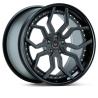Buy cheap Aluminum Alloy 3 Piece Forged Wheels Heavy Duty Deep Dish Rims Luxury Car from wholesalers