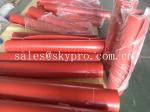 Flooring / gasket red rubber sheet roll good elasticity and wear resistance