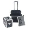 Buy cheap Aluminum Rolling Makeup Cases, Aluminum Trolley Makup Cases With Tray from wholesalers